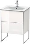 Duravit XSquare, mosdó szekrény 61 cm széles XS 4445 dekor 2 ME by Starck Duravit XSquare, mosdó szekrény 61 cm széles XS 4445 dekor 2 ME by Starck