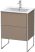 Duravit XSquare, mosdó szekrény 61 cm széles XS 4445 dekor 2 ME by Starck