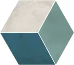 Marca Corona 1741, terra art rombo o/c esagona