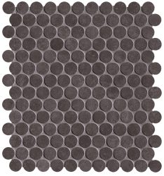 fap still, lavagna matt round mosaico 29,5 x 32,5 cm