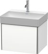 Duravit XSquare, mosdó szekrény 58,4 cm széles XS 4061 dekor 1 DuraSquare