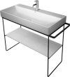 duravit durasquare, fém állvány álló 106,5 cm 003103 46 matt fekete