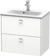 Duravit Brioso, mosdó szekrény 62 cm széles BR4110 dekor 1, Me by Starck