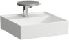 Laufen, Kartell by Laufen kézmosó 46 cm széles H8183317571111 csiszolt, matt fehér Laufen, Kartell by Laufen kézmosó 46 cm széles H8183317571111 csiszolt, matt fehér