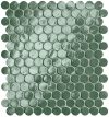 fap ceramiche glim, salvia round mosaico 29 x 32,5 cm RT brillante fap ceramiche glim, salvia round mosaico 29 x 32,5 cm RT brillante