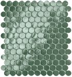   fap ceramiche glim, salvia round mosaico 29 x 32,5 cm RT brillante