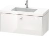 Duravit Brioso, mosdó szekrénnyel 100 cm széles BR4602 dekor 2, Vero Air