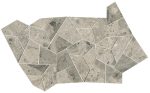 fap ceramiche nativa, grey fly mosaico 25 x 41,5 cm satin