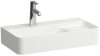 Laufen Val mosdó 60 cm széles H8172854001041, compact, csiszolt, LCC fehér