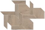   fap ceramiche roots, taupe mosaico vintage 40,5 x 48,5 cm RT IN