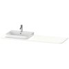 Duravit Happy D.2 Plus, mosdópult 160 cm széles HP 031H, lakkozott