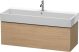 Duravit L-Cube, mosdó szekrény 118,4 cm széles LC 6179, Vero Air