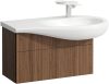 Laufen Il Bagno Alessi One alsó szekrény 73 cm H4304110976301, noce canaletto