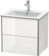 Duravit XSquare, mosdó szekrény 61 cm széles XS 4171 lakkozott ME by Starck