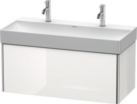 Duravit XSquare, mosdó szekrény 98,4 cm széles XS 4063 lakkozott DuraSquare