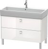 Duravit Brioso, mosdó szekrény 118,4 cm széles BR4437 dekor 2, Vero Air