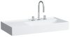 Laufen, Kartell by Laufen mosdó  90 cm széles H8183394001111, csiszolt, LCC fehér