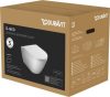 Duravit D-Neo, fali wc szett 45770900A1 rimless