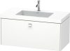 Duravit Brioso, mosdó szekrénnyel 100 cm széles BR4602 dekor 1, Vero Air