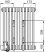 Zehnder Charleston radiátor 60 x 130 cm, elektromos kivitel