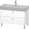 Duravit Brioso, mosdó szekrény 118,4 cm széles BR4437 dekor 1, Vero Air