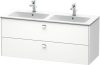 Duravit Brioso, mosdó szekrény 129 cm széles BR4105 dekor 1, Me by Starck