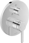 Duravit C.1, kádcsaptelep falsík alatti C15210 0180 10 króm váltószelep, légbeszívóval Duravit C.1, kádcsaptelep falsík alatti C15210 0180 10 króm váltószelep, légbeszívóval