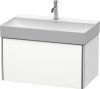 Duravit XSquare, mosdó szekrény 78,4 cm széles XS 4062 dekor 1 DuraSquare