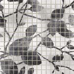 fap ceramiche maku, ramage white mosaico 30,5 x 30,5 cm 