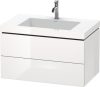 Duravit Vero Air, mosdó szekrénnyel  80 cm széles LC6927, dekor 2