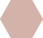 croma, antelope  hexagon 15 x 17,3 cm, matt, R10