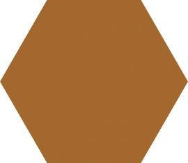 croma, cayenne hexagon 15 x 17,3 cm, matt, R10