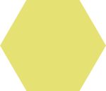 croma, clover hexagon 15 x 17,3 cm, matt, R10