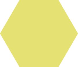 croma, clover hexagon 15 x 17,3 cm, matt, R10