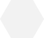 croma, cotton hexagon 15 x 17,3 cm, matt, R10