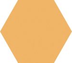 croma, frond hexagon 15 x 17,3 cm, matt, R10