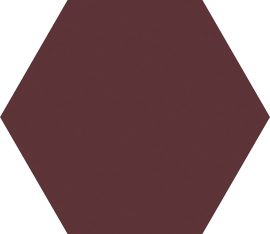 croma, leather hexagon 15 x 17,3 cm, matt, R10