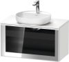 Duravit Vitrium, mosdó szekrény  80 cm széles VT4790 dekor1