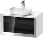   Duravit Vitrium, mosdó szekrény  80 cm széles VT4790 dekor1