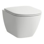   Laufen Lua WC, fali mélyöblítéses rimless H8210807570001, Silent Flush, matt fehér