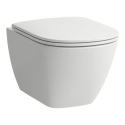 Laufen Lua WC, fali mélyöblítéses rimless H8210807570001, Silent Flush, matt fehér