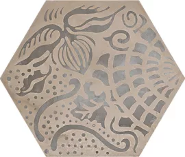 Marca Corona 1741, terra floreale vers.f esagona