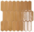   fap true colors, ocher fényes vintage mosaico 28,5 x 29,5 cm