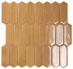   fap true colors, ocher fényes vintage mosaico 28,5 x 29,5 cm