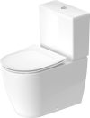 Duravit Soleil by Starck, álló monoblokkos rimless wc 201109, HygieneGlaze