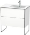 Duravit XSquare, mosdó szekrény 81 cm széles XS 4452 dekor 1 ME by Starck