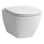   Laufen Lua WC, fali mélyöblítéses rimless H8200807570001, matt fehér