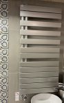 Zehnder Roda Spa Asym radiátor 120 x 55 cm, 0332 Inox Look, bemutatótermi Zehnder Roda Spa Asym radiátor 120 x 55 cm, 0332 Inox Look, bemutatótermi