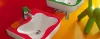 Laufen Florakids, mosdó H8150310621041 piros/fehér, raktári Laufen Florakids, mosdó H8150310621041 piros/fehér, raktári