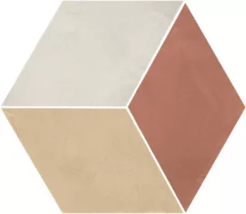 Marca Corona 1741, terra art rombo t/c esagona